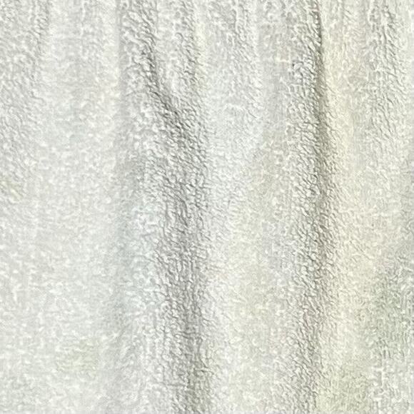 Vintage 1970s Royal Terry Kitchen Apples & Pears Green & White Terry Cloth Apron - Picture 10 of 12